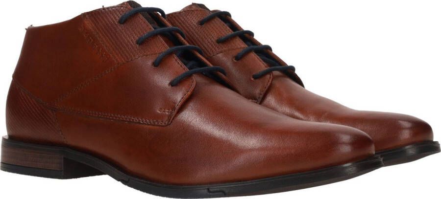 Bugatti Stijlvolle Heren Veterboot in Cognac Brown Heren