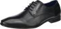 Bugatti Veterschoenen blokhak avondschuh feestdagenschuh met logoprent op de hiel - Thumbnail 1