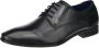 Bugatti Veterschoenen blokhak avondschuh feestdagenschuh met logoprent op de hiel - Thumbnail 1