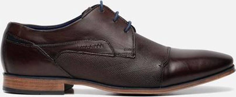 Bugatti Bruine Leren Schoenen Brown Heren