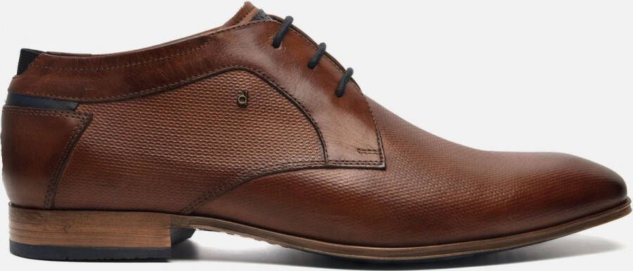 Bugatti Veterschoenen Cognac Leer 390311 Heren Leer