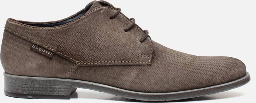 Bugatti Licio Eco Veterschoenen taupe Suede