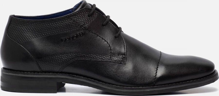 Bugatti Veterschoenen Zwart Leer 390301 Heren Leer