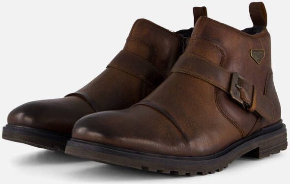 Bugatti leren heren boots bruin