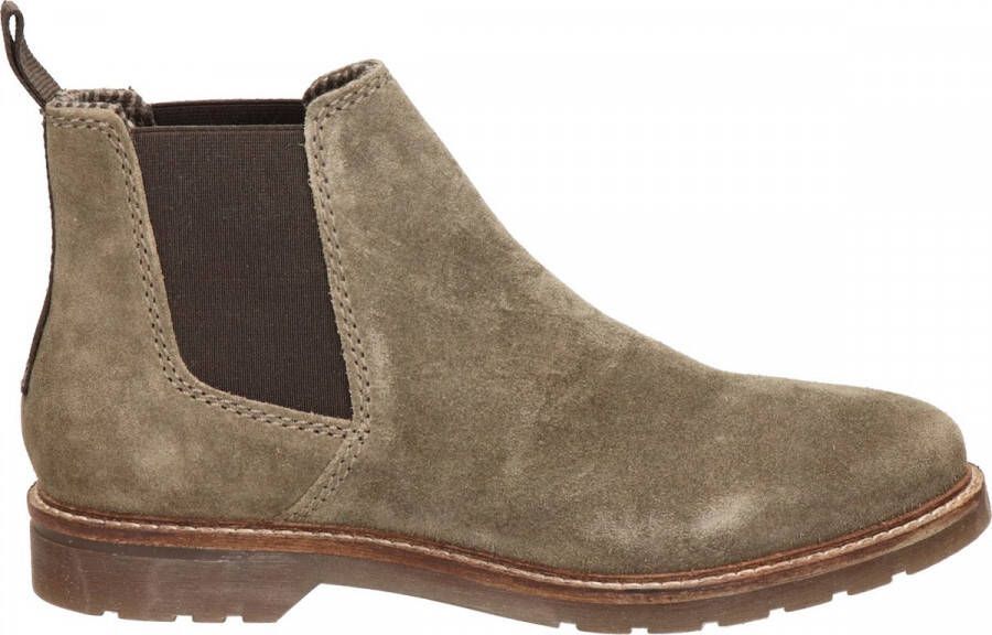 Bugatti Chelsea boots Taupe Leer 398403 Heren Leer - Schoenen.nl
