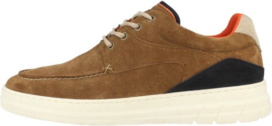 Bullboxer 114P21854A Cognac Combinatie Sneaker