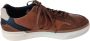 Bullboxer Lace-Up Male Cognac Navy Veterschoenen - Thumbnail 1