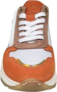Bullboxer Sneakers AEX001E5C_SLOR Wit Oranje-30