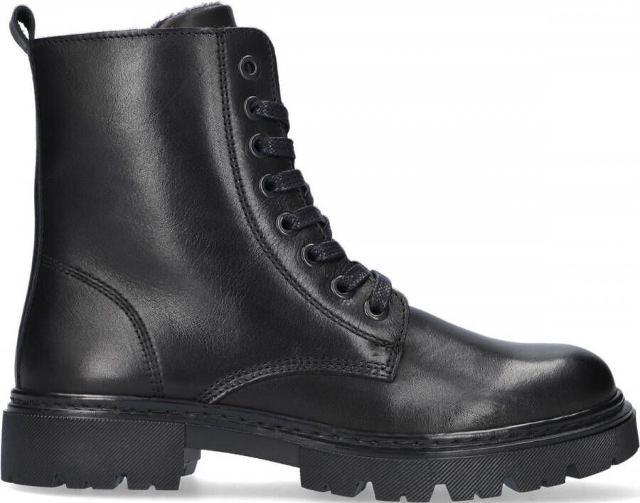 Bullboxer Ajs500 Veterboots Laarzen Met Veters Zwart - Foto 4