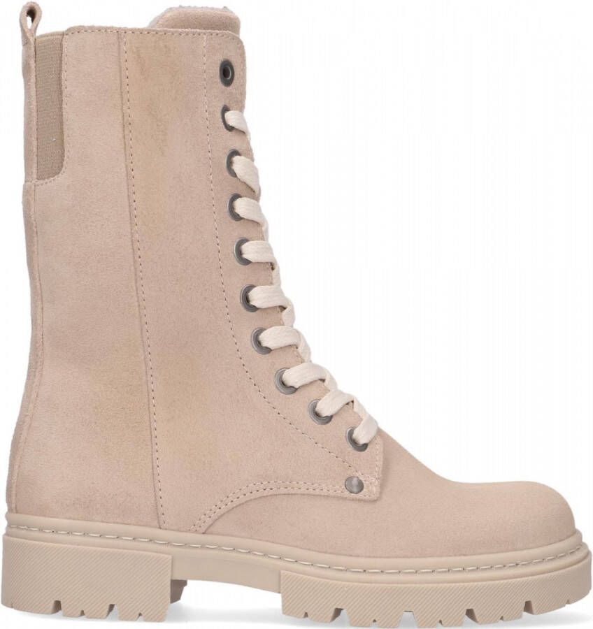Bullboxer Ajs503 Veterboots Laarzen Met Veters Beige - Foto 2