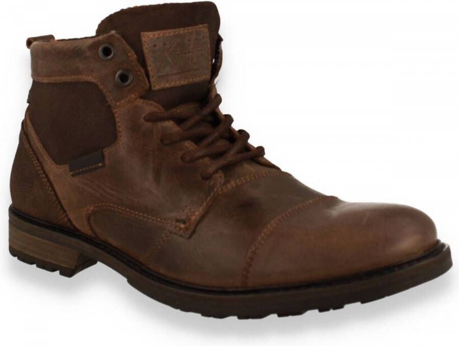 Bullboxer Stijlvolle Enkellaars voor Heren Brown Heren - Foto 3