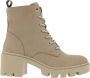 Bullboxer Ankle Boot Bootie Female Beige Taupe Laarzen - Thumbnail 1