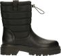 Bullboxer winterboot 171503F6S Zwart Leerlook Enkelboots Dames - Thumbnail 2