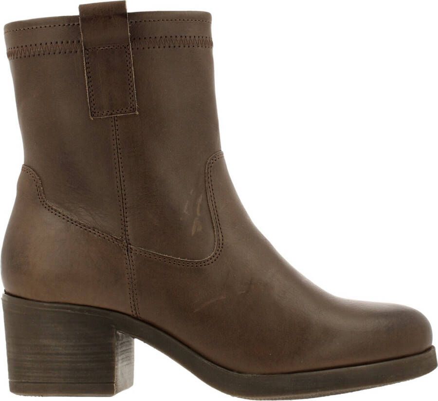 Bullboxer Ankle Boot Women Tan Cognac 36 Laarzen