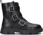 Bullboxer Aaf504 Veterboots Laarzen Met Veters Zwart - Thumbnail 3