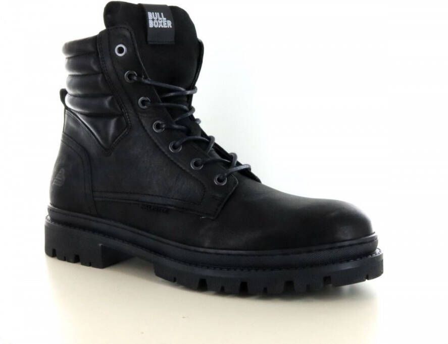 Bullboxer Boot 365N80018A Zwart Heren Schoenen.nl