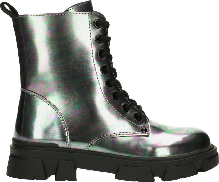 Bullboxer Aaf504 Veterboots Laarzen Met Veters Meisjes Multi - Foto 3