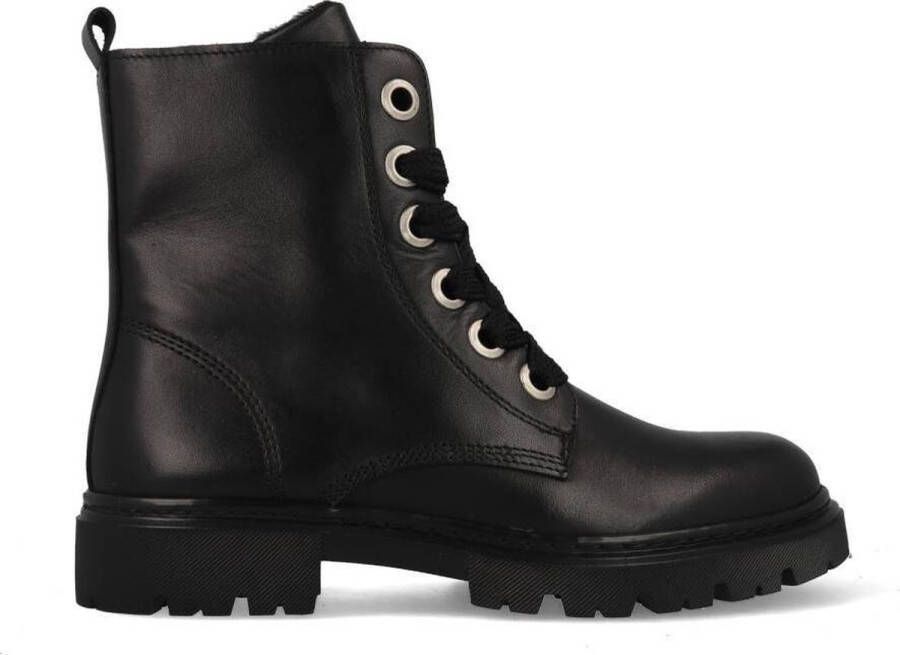 Bullboxer Ajs506 Veterboots Laarzen Met Veters Zwart - Foto 3