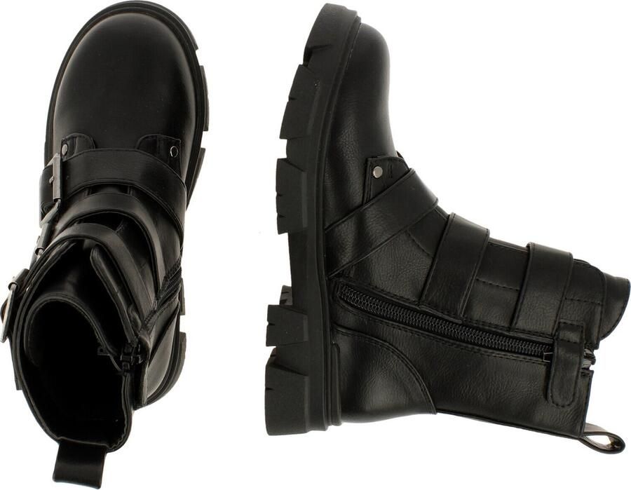 Bullboxer Aaf504 Veterboots Laarzen Met Veters Zwart - Foto 7