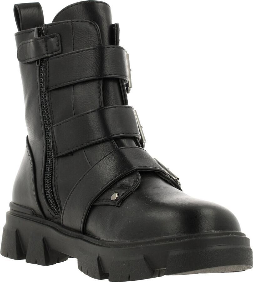 Bullboxer Aaf504 Veterboots Laarzen Met Veters Zwart - Foto 4