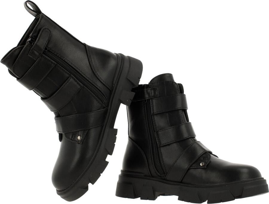 Bullboxer Aaf504 Veterboots Laarzen Met Veters Zwart - Foto 8