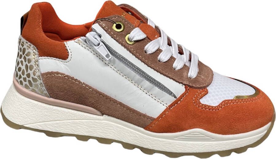 Bullboxer Aex001e5c Lage sneakers Leren Sneaker Kids Wit - Foto 5