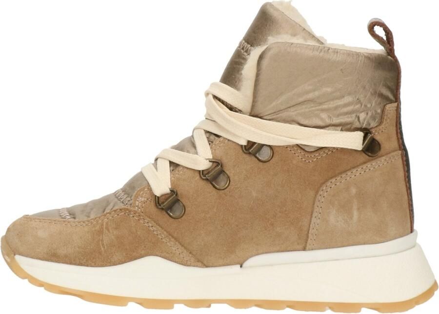 Bullboxer Beige Suède Enkelboots met Stijlvolle Details Beige - Foto 9