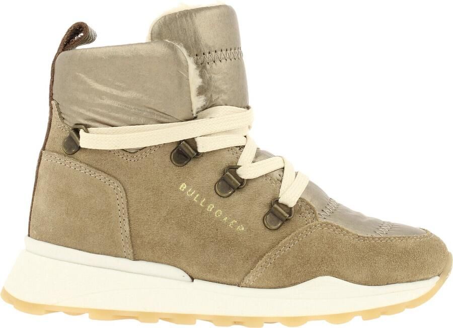 Bullboxer Beige Suède Enkelboots met Stijlvolle Details Beige - Foto 8