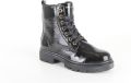 Bullboxer lakleren veterboots zwart Meisjes Leer Effen 30 - Zwart