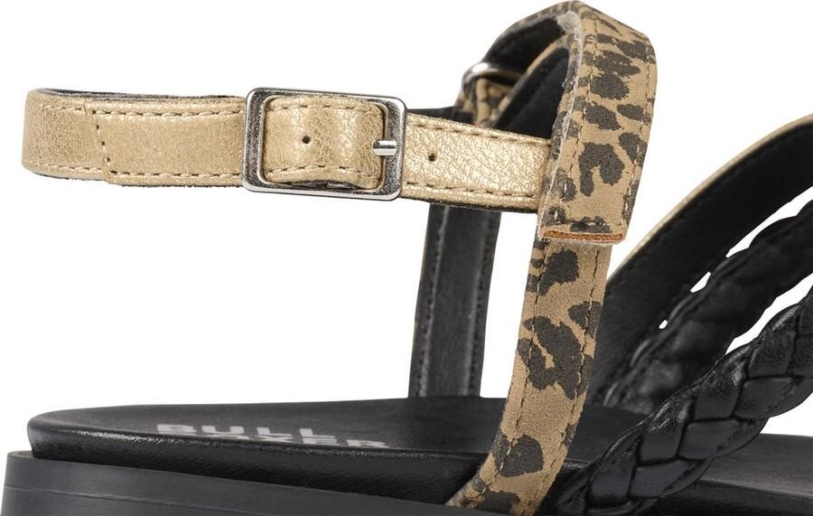 Bullboxer sandalen met panterprint zwart multi Meisjes Imitatieleer Panterprint 30 - Foto 5