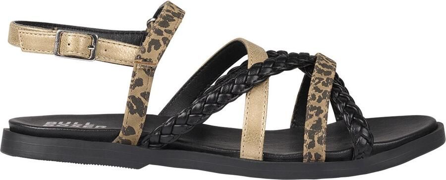 Bullboxer sandalen met panterprint zwart multi Meisjes Imitatieleer Panterprint 30 - Foto 8
