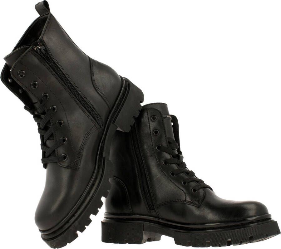 Bullboxer Biker Boots Zwart 610504E6L_BKCCTD Dames Biker Boots - Foto 4