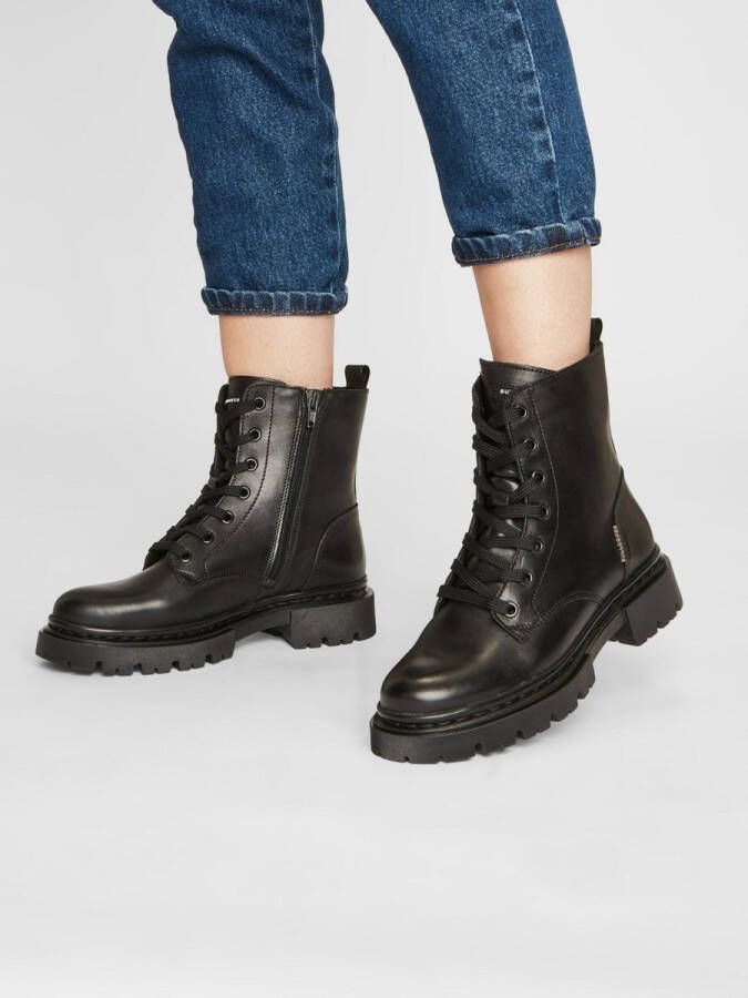 Bullboxer Biker Boots Zwart 610504E6L_BKCCTD Dames Biker Boots - Foto 7