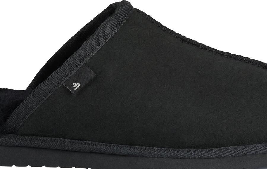Bullboxer House Shoe Men Black Sloffen - Foto 6