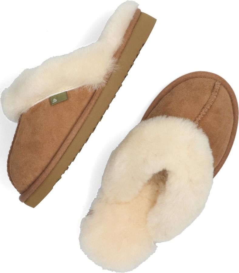 Bullboxer House Shoe Kids Unisex Tan Cognac 32 Sloffen - Foto 3