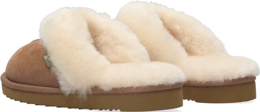 Bullboxer House Shoe Kids Unisex Tan Cognac 32 Sloffen - Foto 5