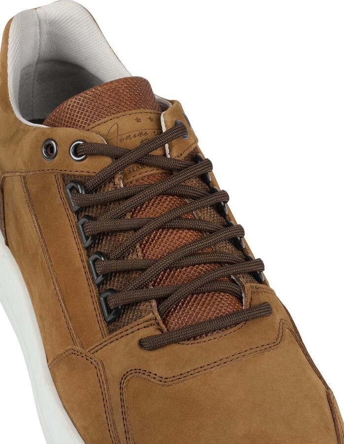 Bullboxer Lace-Up Male Tan Cogna Sneakers Veterschoenen - Foto 4