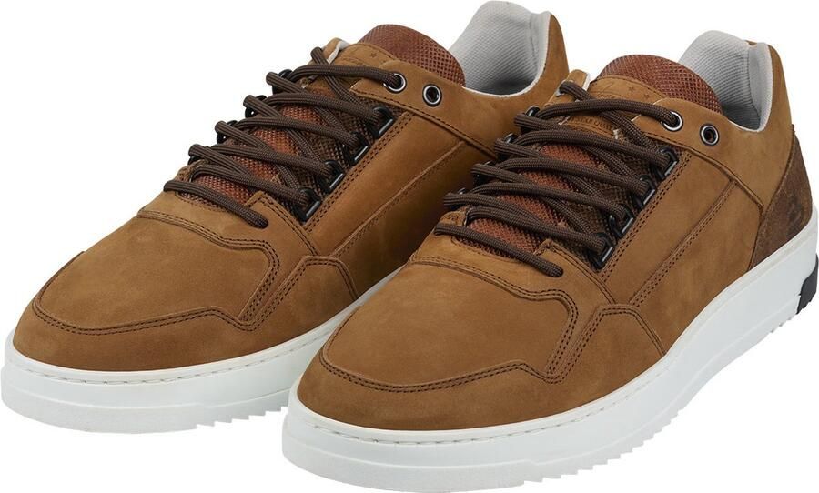 Bullboxer Lace-Up Male Tan Cogna Sneakers Veterschoenen - Foto 5