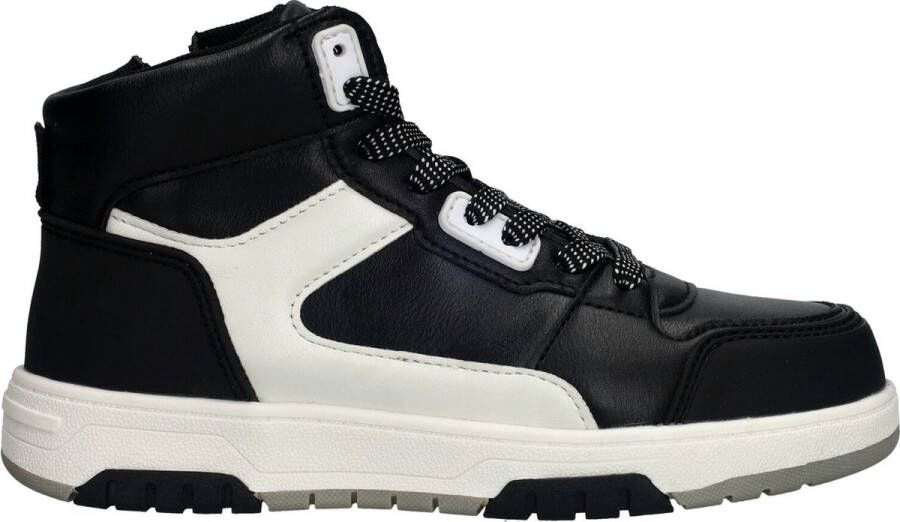 Bullboxer sneakers zwart wit Jongens Imitatieleer Meerkleurig 38