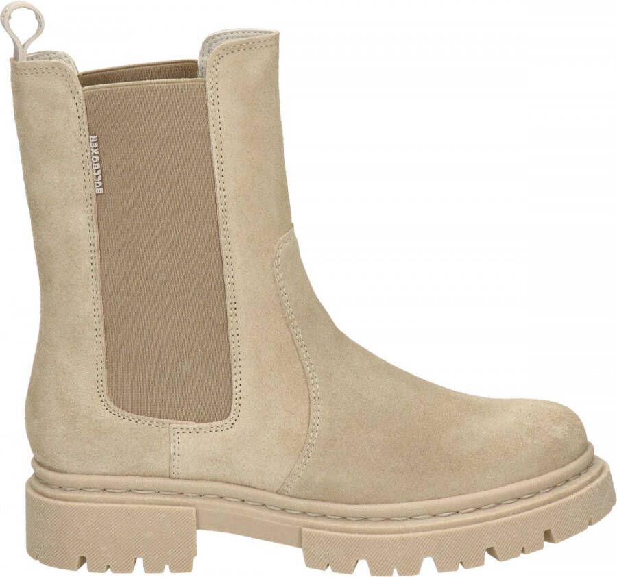 Bullboxer Chelsea Boots 610507E6LAALMD Beige Dames Chelsea Boots