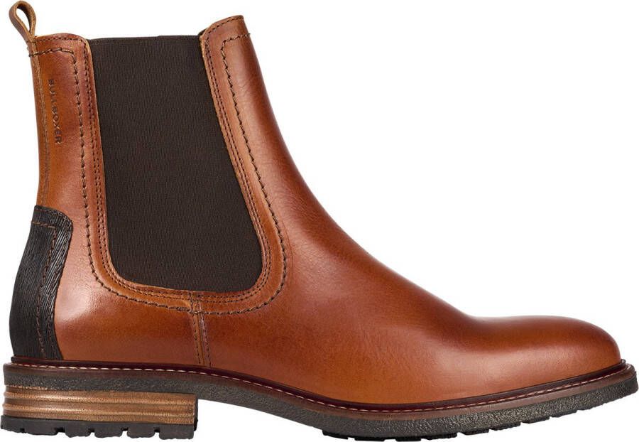 Bullboxer Stijlvolle Chelsea Boot voor Heren Brown Heren