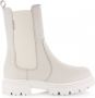 Bullboxer Chelsea 610507E6L Wit Leer Chelsea boots Dames - Thumbnail 1