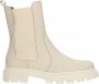 Bullboxer Chelsea 610507E6L Wit Leer Chelsea boots Dames - Thumbnail 1