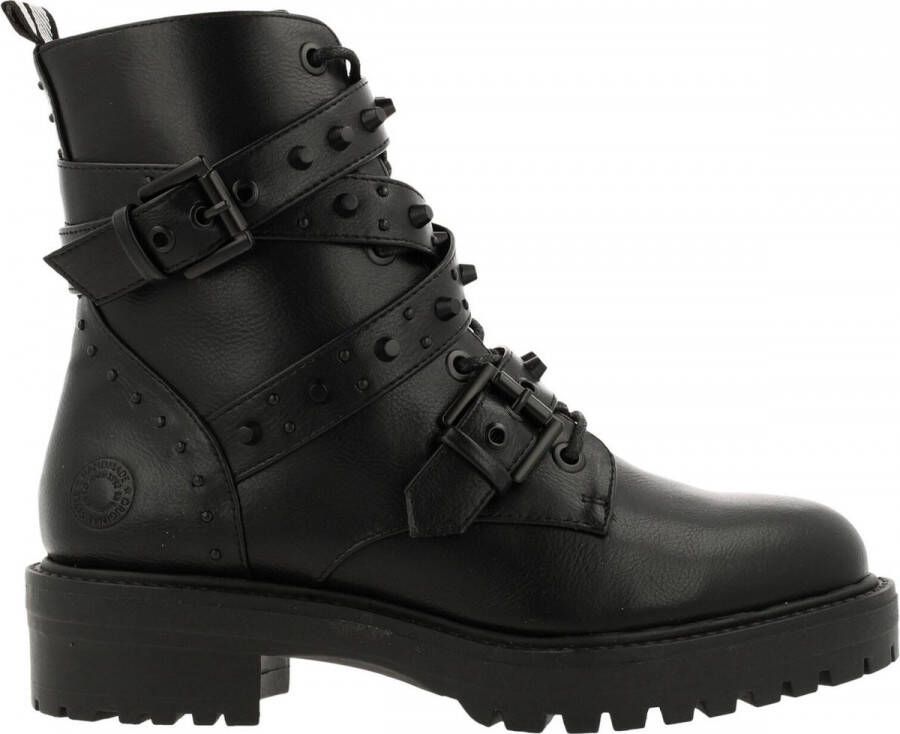 Bullboxer Ankle Boot Bootie Female Black1 Laarzen