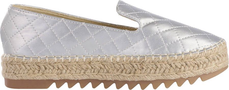 Bullboxer Espadrille Female Silver 36 Espadrilles
