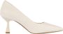Bullboxer Heel Pump Female Offwhite 36 Pumps - Thumbnail 1