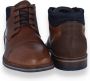 Bullboxer Heren Geklede Bottine Varesh Ankle Lace Cognac - Thumbnail 1