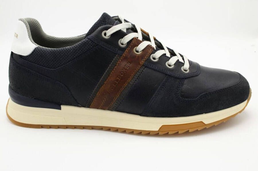 Bullboxer Heren Sneaker Blauw