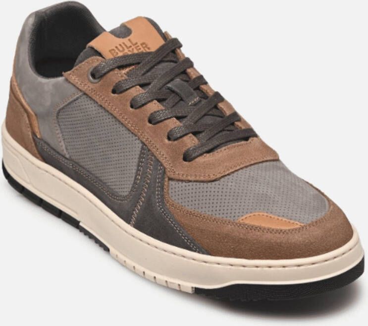 Bullboxer Heren Sneaker Grijs Grau