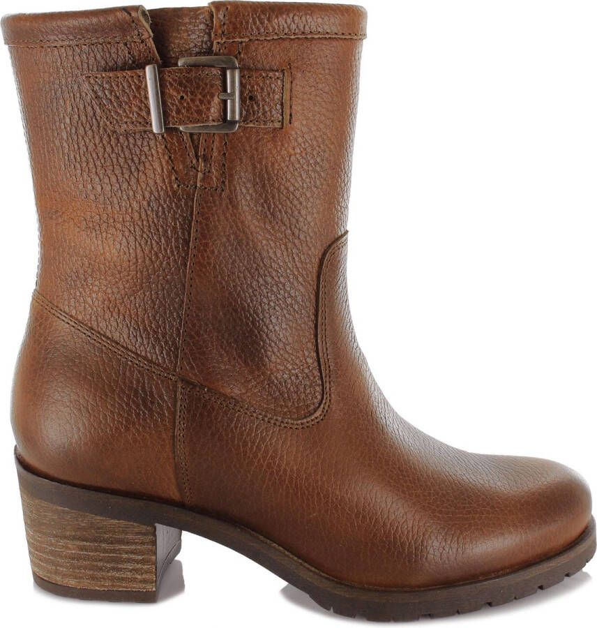 Bullboxer Boot Women Tan Cognac 37 Laarzen